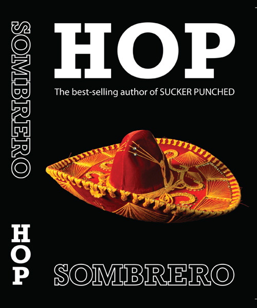 Jacket and spine of movie prop, a book called Sombrero.