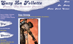LavenderMenace.com, John R Kofonow Web Design, Flagstaff, Arizona